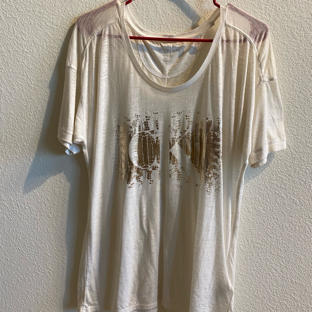 Calvin Klein white T-shirt